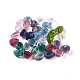 Faceted Glass Cabochons GLAA-F099-03-1