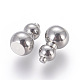 201 Stainless Steel Beads STAS-E451-28B-1