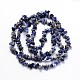Natural Sodalite Chips Beads Strands G-O049-A-08-2