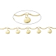 Handmade Brass Bar Link Chains CHC-I006-01G-4