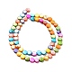 Chapelets de perles de coquille d'eau douce naturelle teinte SHEL-G014-01-2