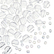 Brins de perles de quartz synthétique olycraft 1 brin G-OC0002-94-1