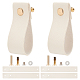 Imitation Leather Cabinet Handle Pull Knob DIY-WH0258-80B-1