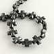 Non-magnetic Synthetic Hematite Beads Strands X-G-R260-17-2