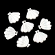 Colgantes de concha blanca natural SSHEL-K028-01-3