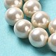 Shell fili di perle perline BSHE-L025-08-6mm-01-4