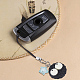 Cinturini mobili in resina opaca carbon ball HJEW-AB00192-5