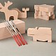 Kit artigianale per intaglio del legno fai da te DIY-E026-09-3