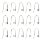 Unicraftale 304 Stainless Steel Earring Hooks STAS-UN0015-65-1