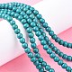 Chapelets de perles en turquoise synthétique TURQ-G106-6mm-02E-4