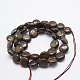 Chapelets de perles en bronzite naturel G-G224-16x6mm-11-2