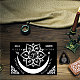 Pendulum Dowsing Divination Board Set DJEW-WH0324-056-6