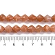 Natürliche sunstone Perlen Stränge&nbsp;G-C171-E02-01-5