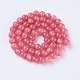 Chapelets de perles en pierre gemme naturelle G-O183-03A-01-2