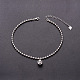 Shegrace Lovely 925 bracelet de cheville en argent sterling JA32A-3