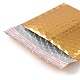 ポリエチレン＆アルミラミネートフィルム包装袋  バブルメーラー  パッド入り封筒  長方形  砂茶色  17~18x15x0.6cm OPC-K002-03C-3