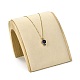 Wood Jewelry Necklace Displays Stands NDIS-K003-02B-1