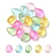 20Pcs 5 Colors Transparent Spray Painted Glass Beads GLAA-YW0001-91-2
