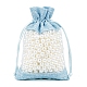 Pochettes en lin et organza&nbsp;PW-WG89160-09-1