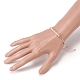 Bracelets de perles de nylon tressés réglables BJEW-JB05504-02-5