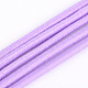 ラウンド弾性コード  繊維外側と内側のゴムで  紫色のメディア  2mm  約76.55ヤード（70m）/ロール EC-R032-2mm-08-3