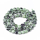 Natural Ruby in Zoisite Beads Strands G-S362-027-2