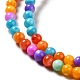 Dyed Natural Freshwater Shell Beads Strands SHEL-G014-05C-04-3