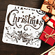 Fingerinspire 3 Stück Weihnachtszwerg-Elfen-Malschablone DIY-WH0394-0093-3