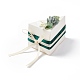 Kuchenförmige Hochzeitsbonbons aus Pappe als Geschenkboxen CON-E026-01A-5