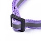 Collar reflectante de poliéster ajustable para perros / gatos MP-K001-A12-3