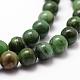 Chapelets de perles en jade africaine naturelle G-D840-53-6mm-A-3