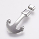 304 Stainless Steel Hook Clasps STAS-F122-28P-1