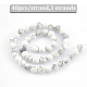 About 144 Pcs 3 Strands Natural Howlite Beads 8MM G-GO0001-07-3