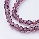 Imitation Austrian Crystal 5301 Bicone Beads GLAA-S026-M-3