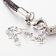 Natural Gemstone Beaded Link Bracelets BJEW-JB01994-4