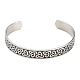 304 Stainless Steel Open Cuff Bangles BJEW-P300-02P-2
