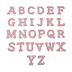 Alphabet Resin Rhinestone Patches DIY-TAC0005-45E-1