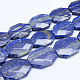 Filo di Perle lapis lazuli naturali  G-F530-01-32x28mm-1