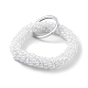 Porte-clés de poignet de bracelet de perles de verre AJEW-Z018-01H-1