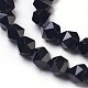 Natural Black Onyx Beads Strands G-K282-01A-3