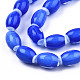 Handgemachte Murano Glas Perlen Stränge LAMP-N023-004-02-6