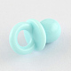 Ornements de douche de bébé pendentifs sucette factice acrylique opaque X-SACR-Q089-03B-2