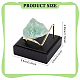 Square PU Leather Mineral Crystal Display Stands AJEW-WH0342-65A-2