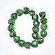 Synthetic Malachite Beads Strands G-S357-E01-17-2