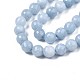 Chapelets de perles en aigue-marine naturelle G-Q951-01-8mm-3