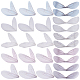 Sunnyclue 100 pz 5 colori ali di libellula ciondoli con foro blu bianco rosa organza ali volanti pendenti artigianato per chiavi orecchini decorazioni per la casa creazione di gioielli accessori risultati FIND-SC0001-22-1