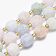 Chapelets de perles en morganite naturelle G-K303-A06-10mm-1