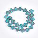 Chapelets de perles en turquoise synthétique TURQ-T003-17-2