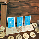 Natural Wood Card Stand for Tarot DJEW-WH0034-02H-4
