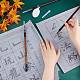 Pandahall elite 2 cajas caligrafía china hoja de práctica de escritura a mano de guión regular AJEW-PH0004-94-3